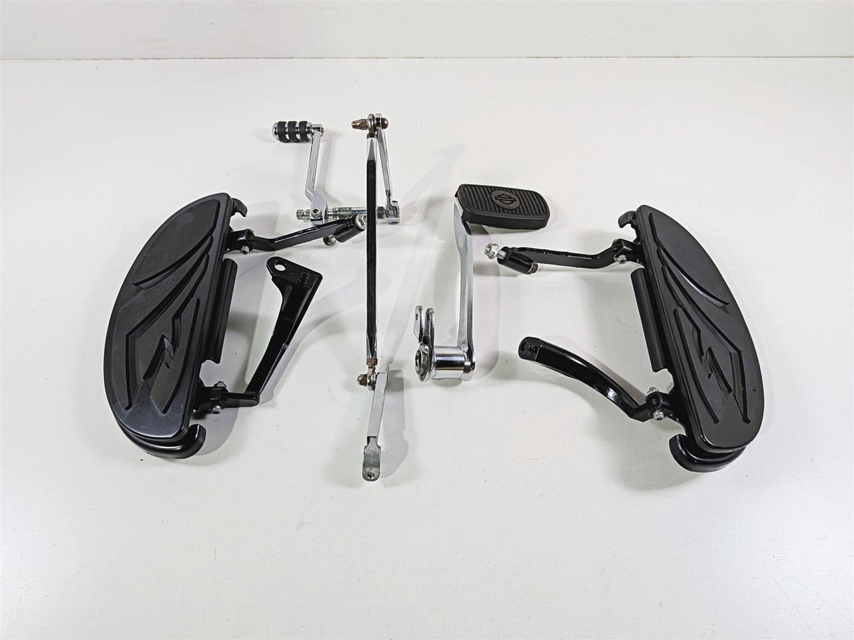 2014 Harley Touring FLHTK Electra Glide Front Floorboard & Lever Set 50621-06-Mototech271