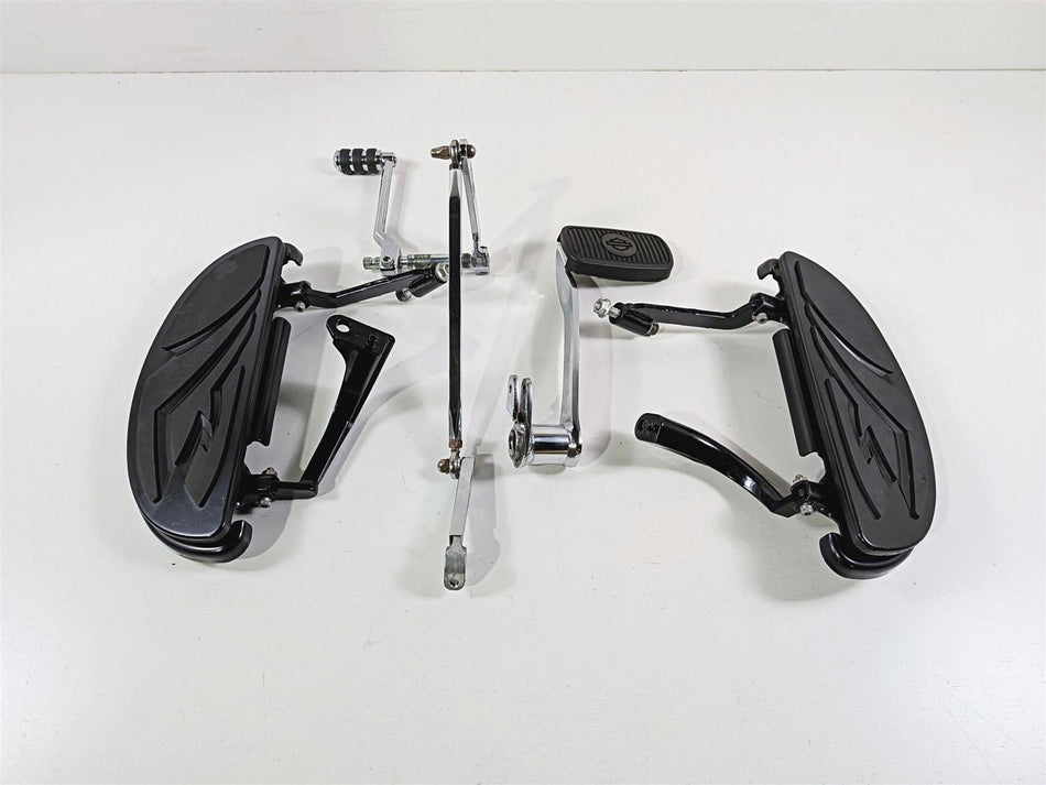 2014 Harley Touring FLHTK Electra Glide Front Floorboard & Lever Set 50621-06-Mototech271