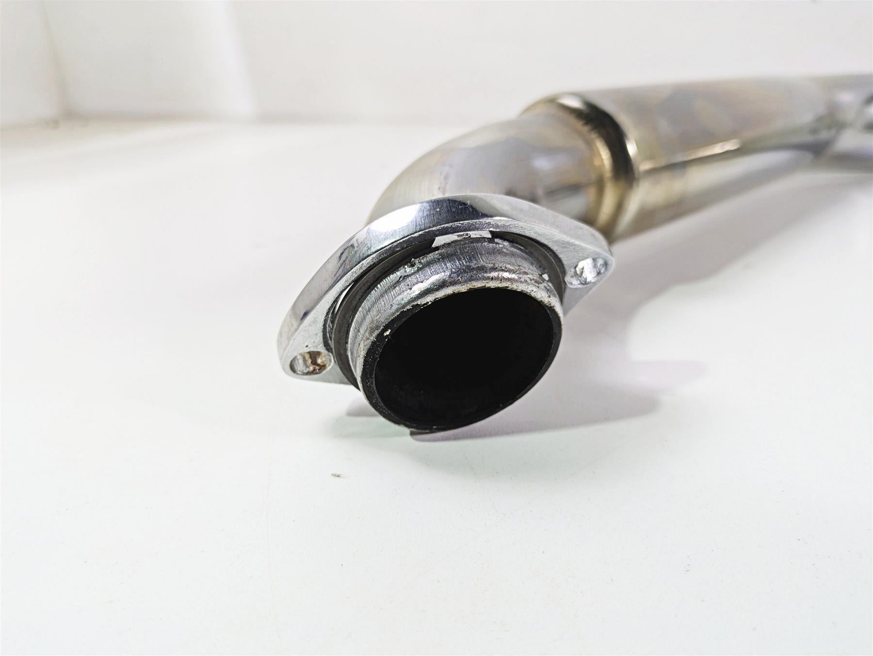 2008 Ultima Motorcycles Fat Bastard Straight Chrome Pipe Exhaust System {{ shop.shopifyCountryName }} - Mototech271