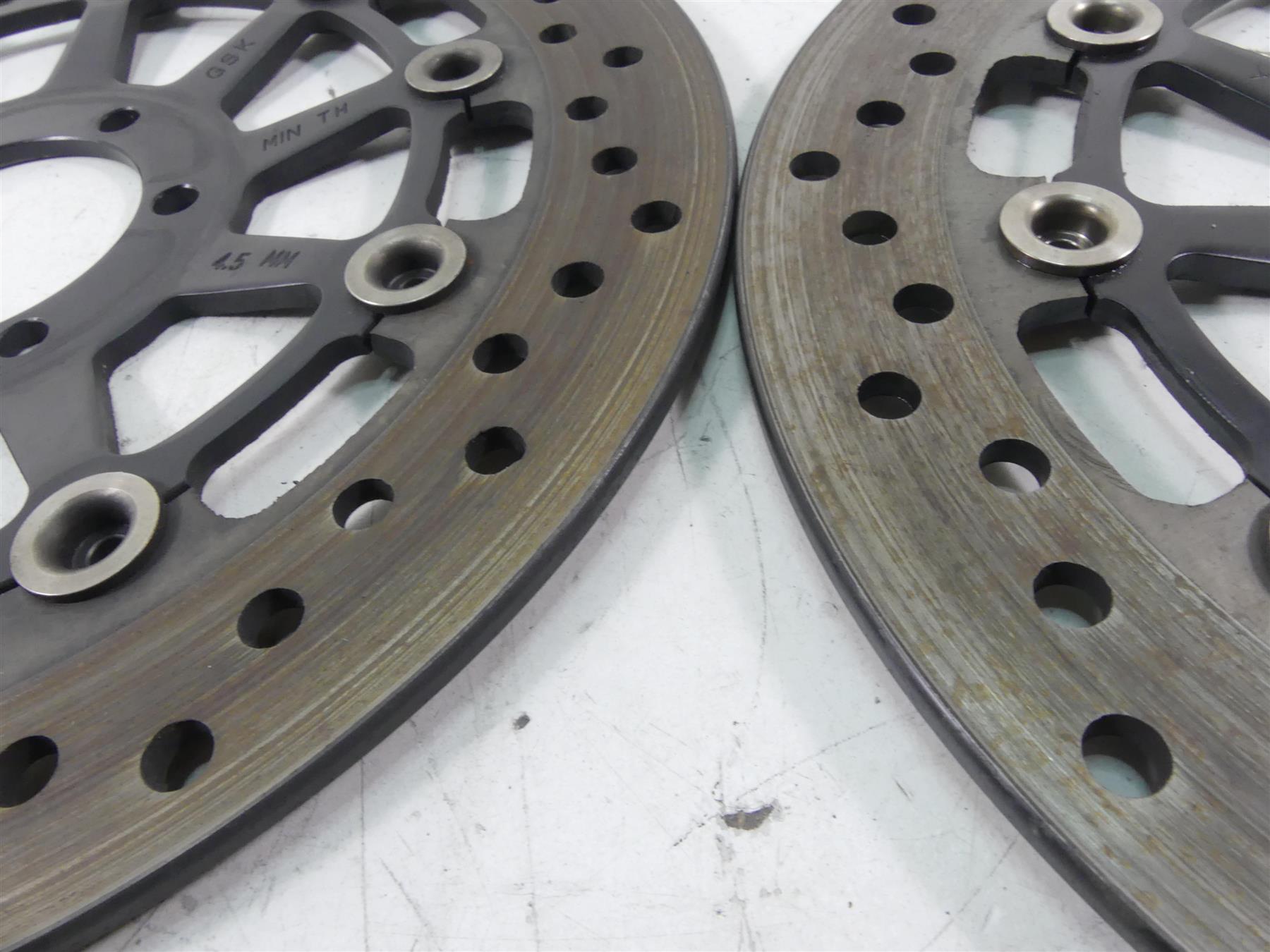 2012 Victory Cross Country Front Brake Rotor Disc Set 1911624 {{ shop.shopifyCountryName }} - Mototech271