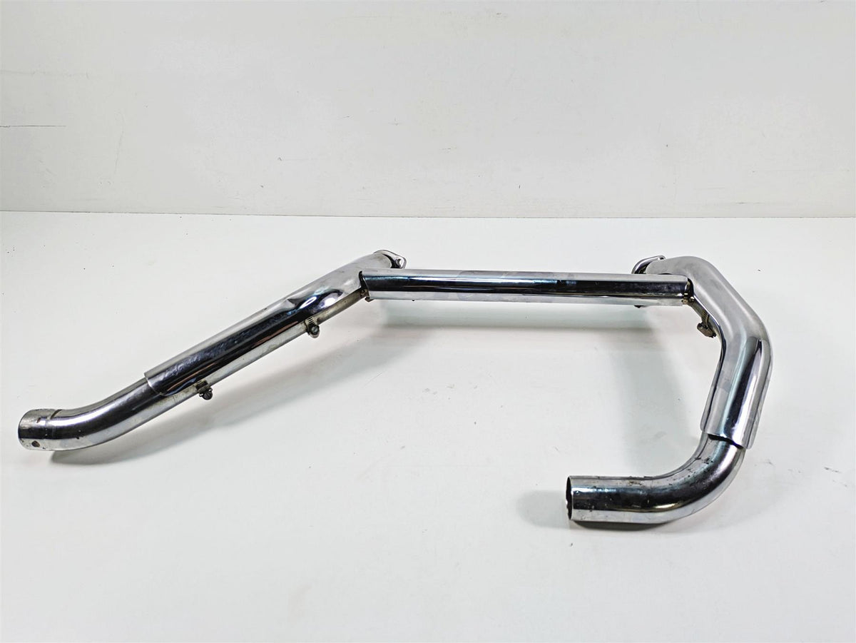 1986 Harley Sportster XLH 883 Oem Exhaust Header Manifold 65568-86 65569-86 {{ shop.shopifyCountryName }} - Mototech271