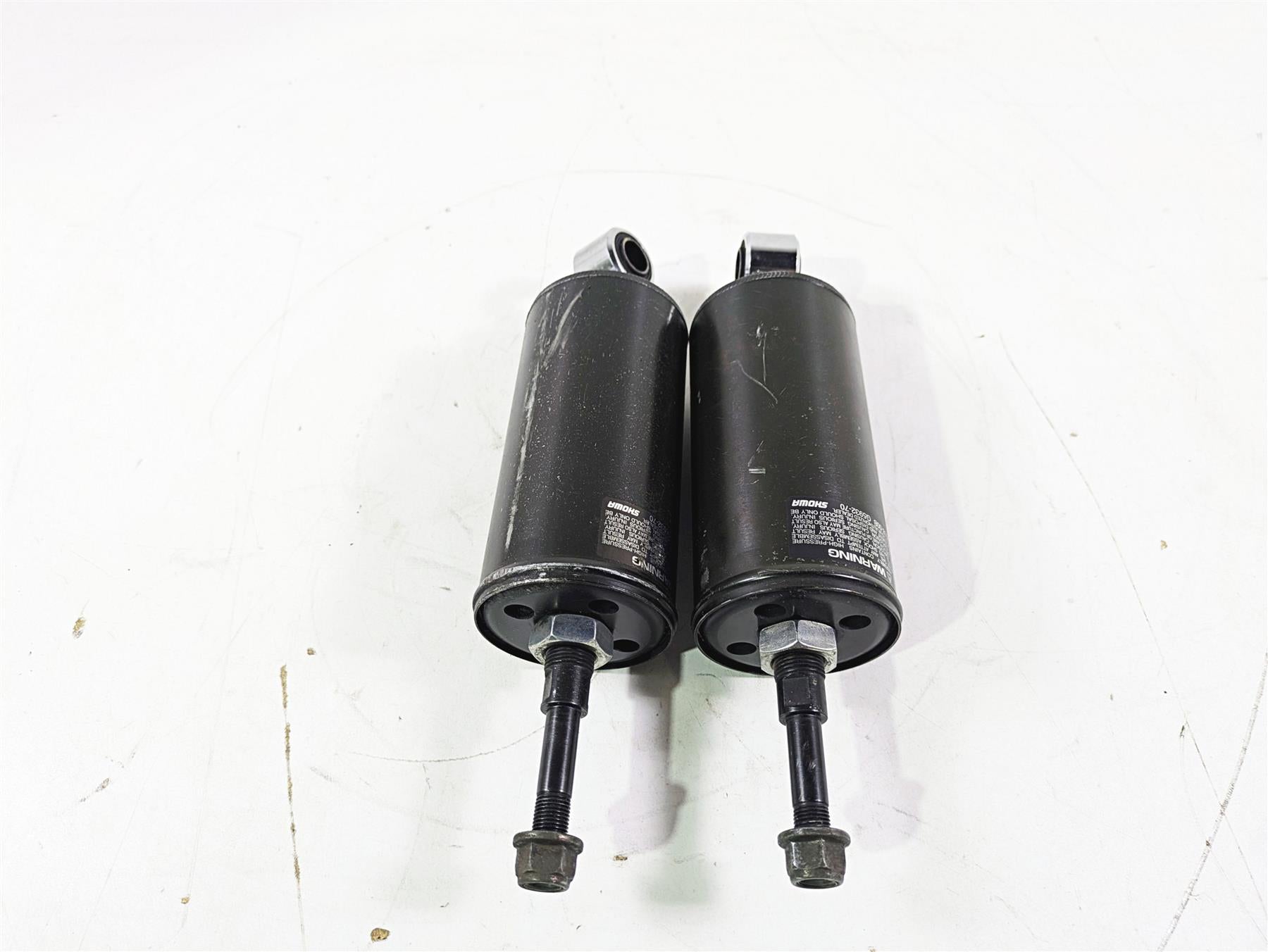 2008 Harley FLSTC 105TH Softail Heritage Rear Showa Damper Shock Set 54508-00B