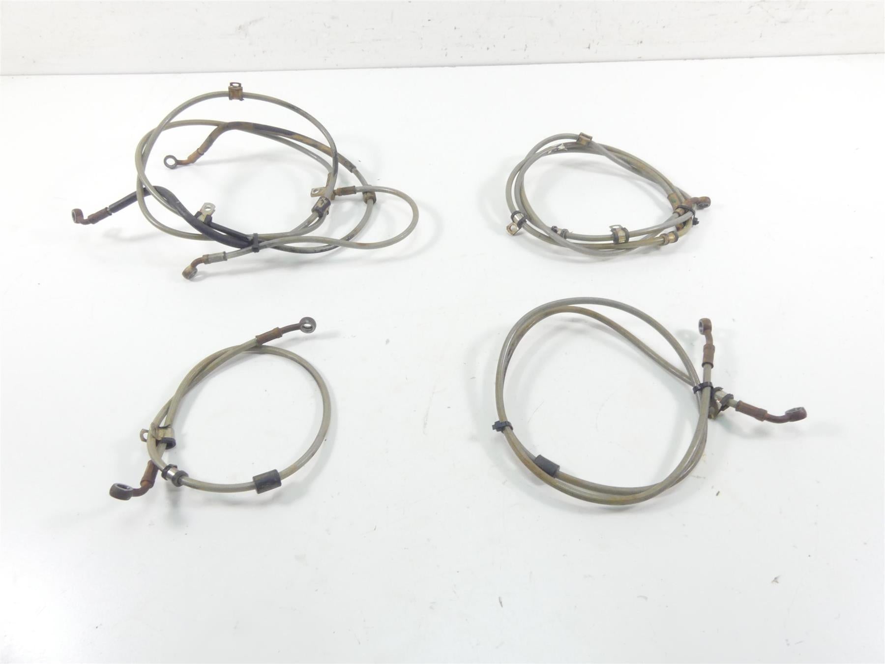 2014 Can Am Renegade 1000 STD Front Rear Brake Line Set  705601123 705601489