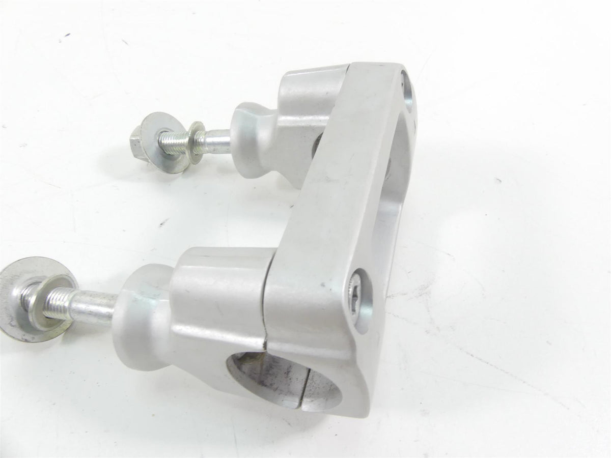 2008 Ducati Hypermotard 1100 Handlebar Handle Bar Riser Holder Set 36010921A {{ shop.shopifyCountryName }} - Mototech271