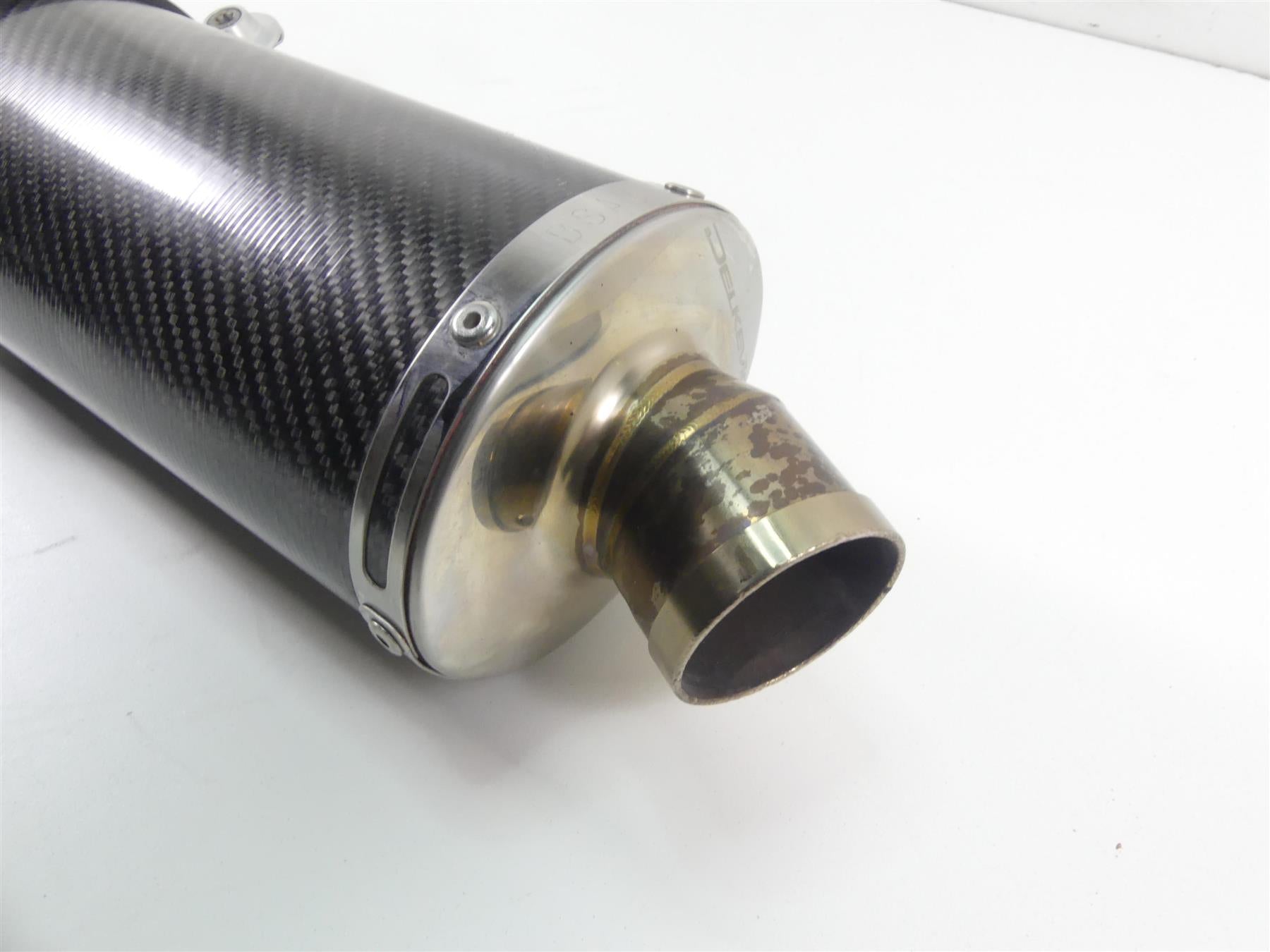 2016 BMW S1000XR K49 Delkevic Oval Carbon Fiber 450mm Exhaust Muffler PR1868 {{ shop.shopifyCountryName }} - Mototech271