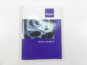 2013 Triumph Rocket 3 Touring Owners Manual & Riding Tips T3850357 T3852906