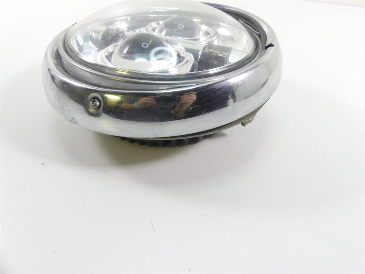 2014 Harley Touring FLHTK Electra Glide Led Headlight Head Light Lamp 67700060 {{ shop.shopifyCountryName }} - Mototech271