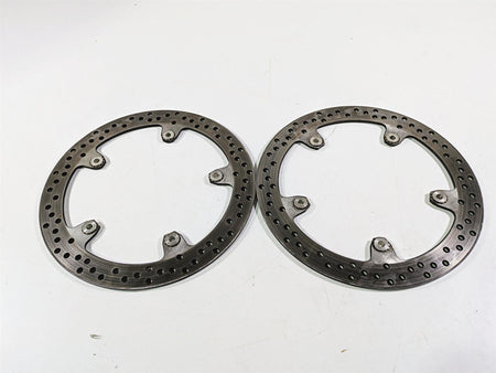 2014 BMW R nine T R9T K21 320mm Front Brake Disc Rotor Set 34118526575 {{ shop.shopifyCountryName }} - Mototech271