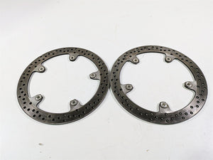 2014 BMW R nine T R9T K21 320mm Front Brake Disc Rotor Set 34118526575 | Mototech271