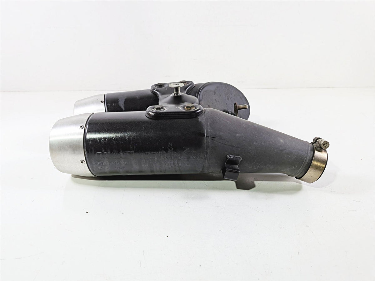 2009 Ducati Hypermotard 1100 S Oem Stock Exhaust Muffler Pipe 57311051A 57411051-Mototech271