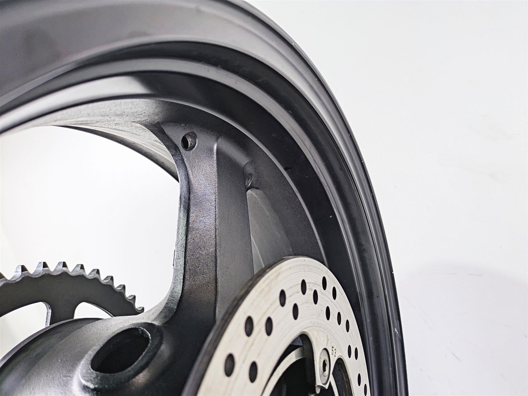 2005 Kawasaki ZX12R Ninja Straight 17x6 Rear Wheel Rim - Read 41073-1681-R2 {{ shop.shopifyCountryName }} - Mototech271