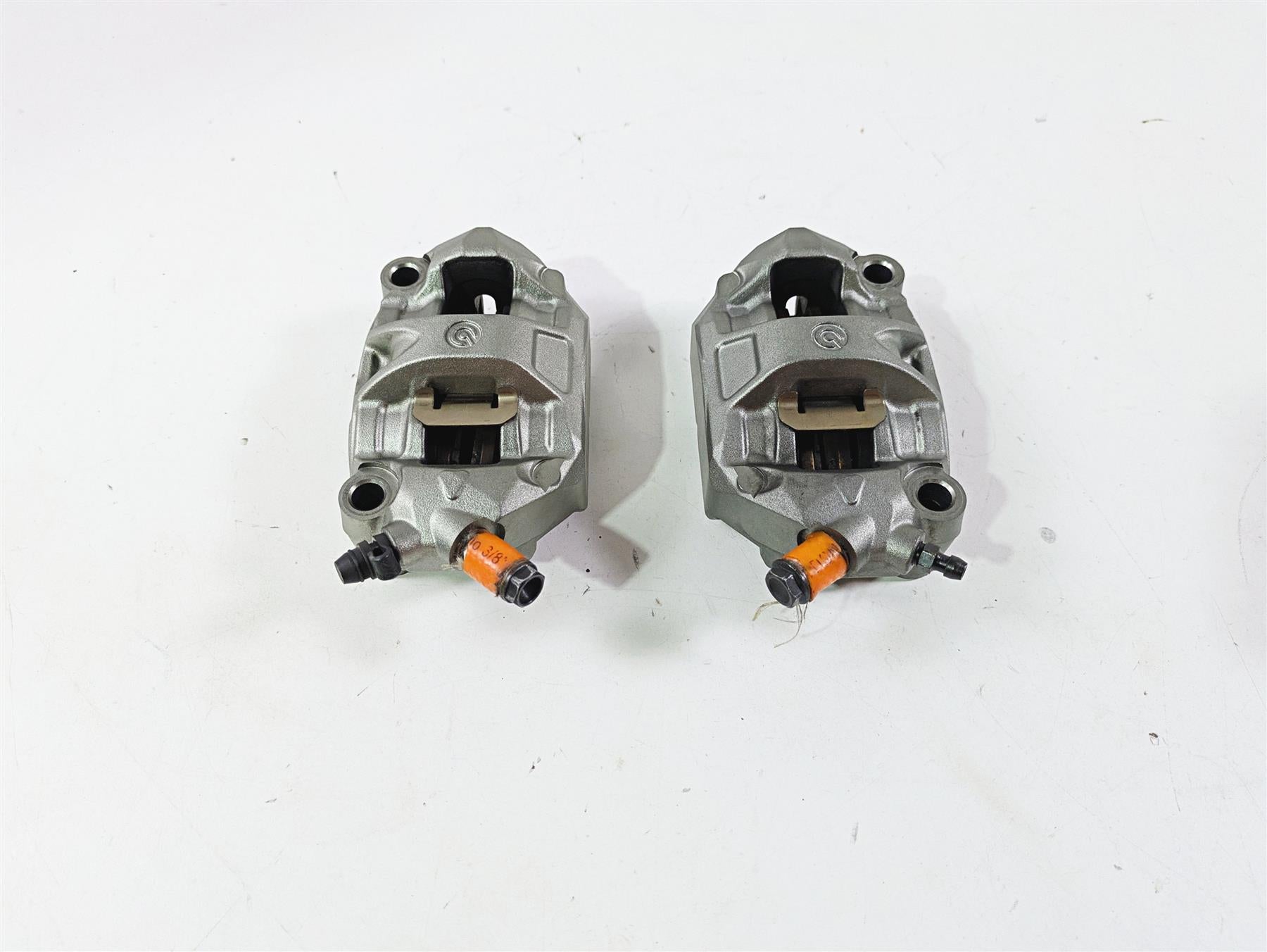 2016 Ducati Monster 1200 S Front Brake Calipers Brembo Monoblock 100mm 61041512A {{ shop.shopifyCountryName }} - Mototech271
