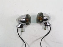 Load image into Gallery viewer, 2009 Harley Dyna FXDFSE CVO Fat Bob Rear Smoked Blinker Turn Signal Set 69196-03
