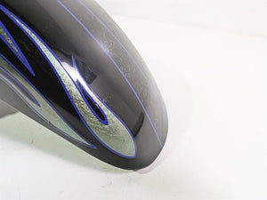2007 Harley Touring FLHRSE CVO Road King Front Fender Black Ice 59139-00A