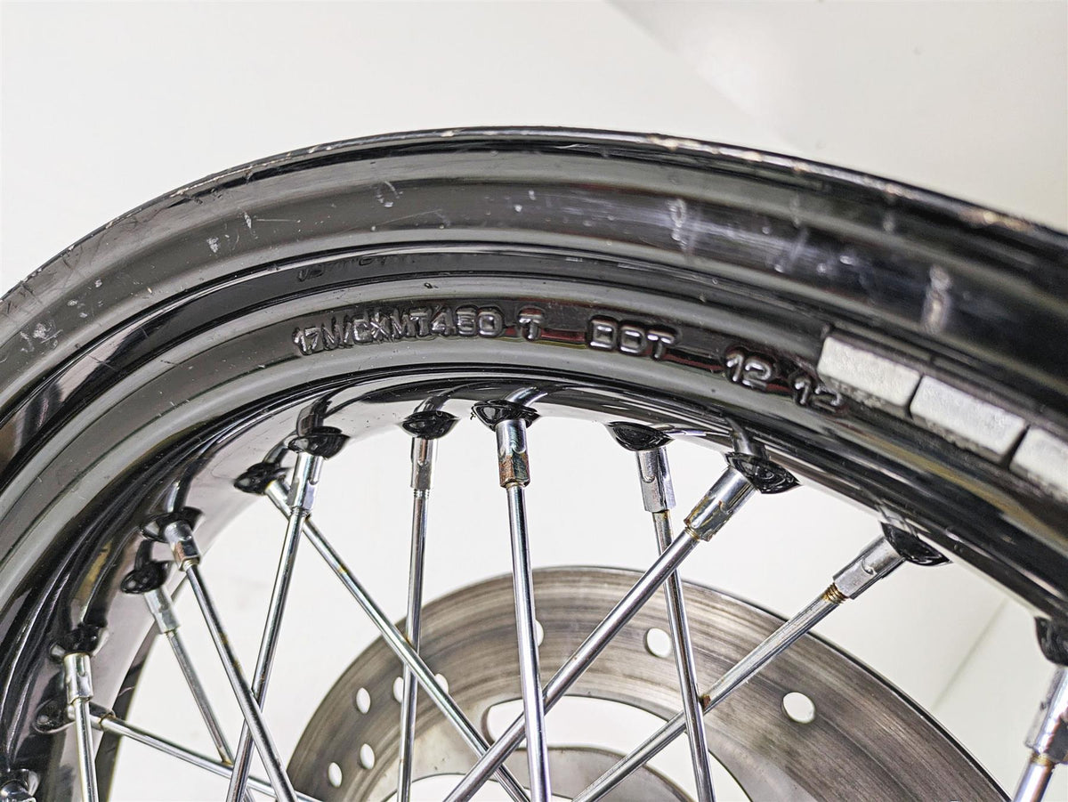 2013 Harley FXDWG Dyna Wide Glide 17x4.5 Rear Wheel Spoke Rim - Read 41430-09A {{ shop.shopifyCountryName }} - Mototech271