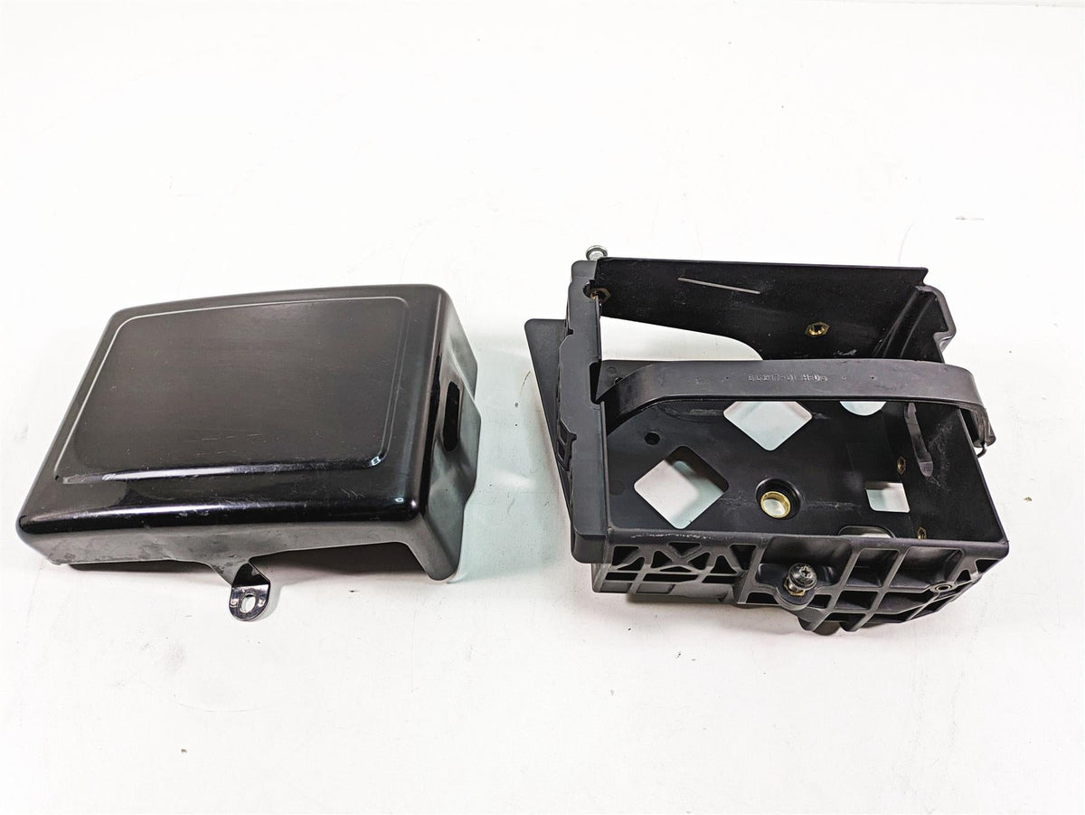 2012 Harley FLD Dyna Switchback Battery Tray Carrier Stay & Cover 70379-06B {{ shop.shopifyCountryName }} - Mototech271