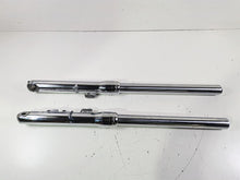 Load image into Gallery viewer, 2007 Harley FXDWG Dyna Wide Glide Straight Chrome Front Fork Leg Set 47288-06A
