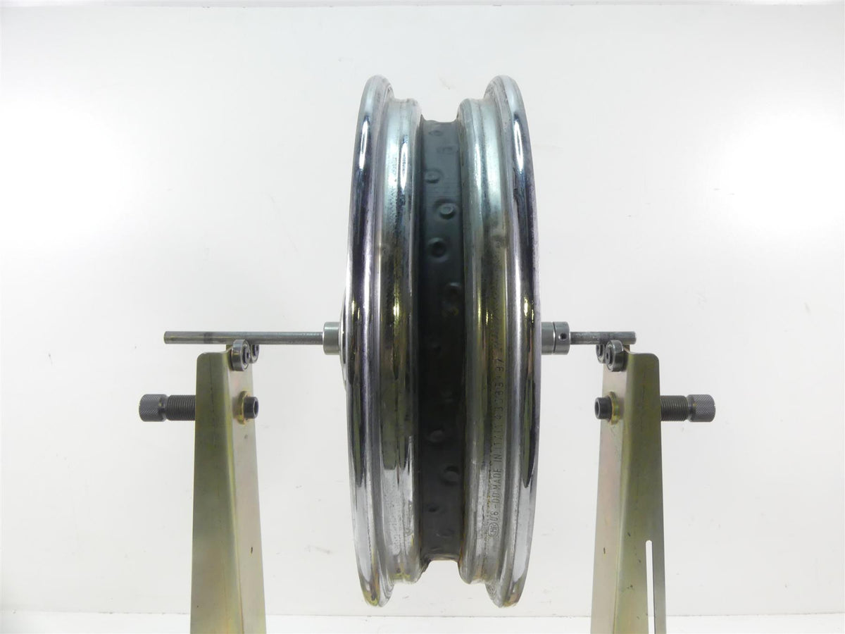 2001 Harley Touring FLHRCI Road King Straight Front Wheel Rim 16x3 43085-97 {{ shop.shopifyCountryName }} - Mototech271