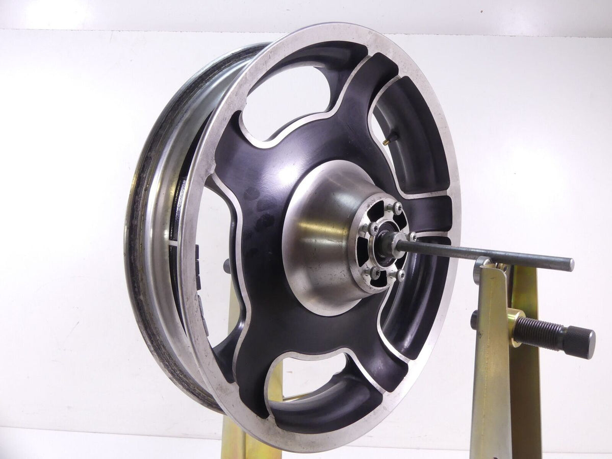 2010 Harley Touring FLHX Street Glide Straight Front Wheel Rim 18x3.5 43300164 {{ shop.shopifyCountryName }} - Mototech271