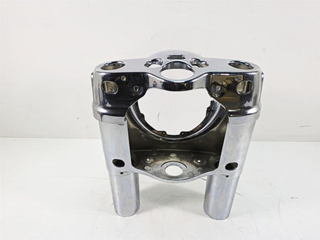 2012 Harley FLD Dyna Switchback Chrome Headlight Head Light Nacelle Set 61400078 {{ shop.shopifyCountryName }} - Mototech271