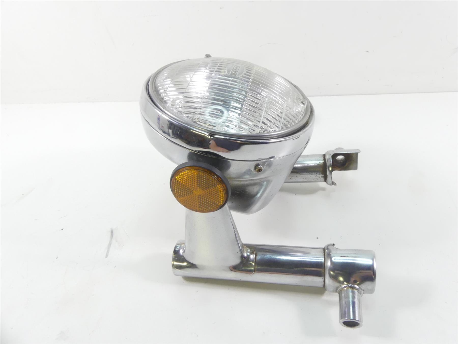 1980 Honda CB750C Custom Headlight Head Light & Mounts 61301-461- 61301-460-000 | Mototech271