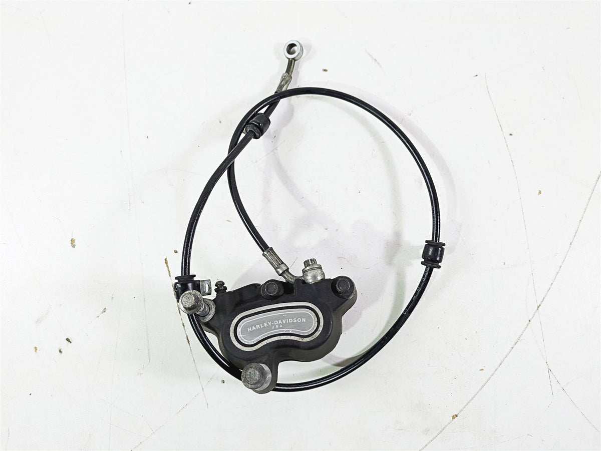 2008 Harley FLSTC 105TH Softail Heritage Front Brake Caliper + Line 44046-08 {{ shop.shopifyCountryName }} - Mototech271