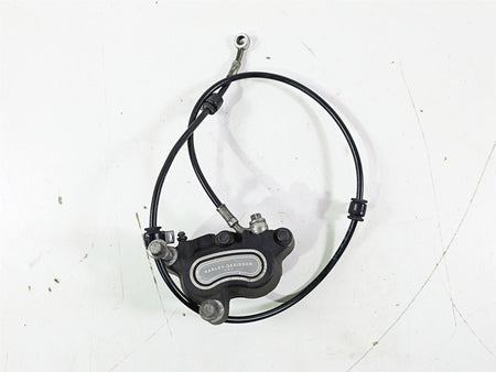 2008 Harley FLSTC 105TH Softail Heritage Front Brake Caliper + Line 44046-08 {{ shop.shopifyCountryName }} - Mototech271
