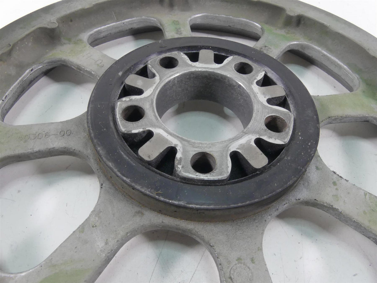 2002 Harley Softail FXSTDI Deuce Rear Drive Belt Sprocket Pulley 70T 40306-00 {{ shop.shopifyCountryName }} - Mototech271