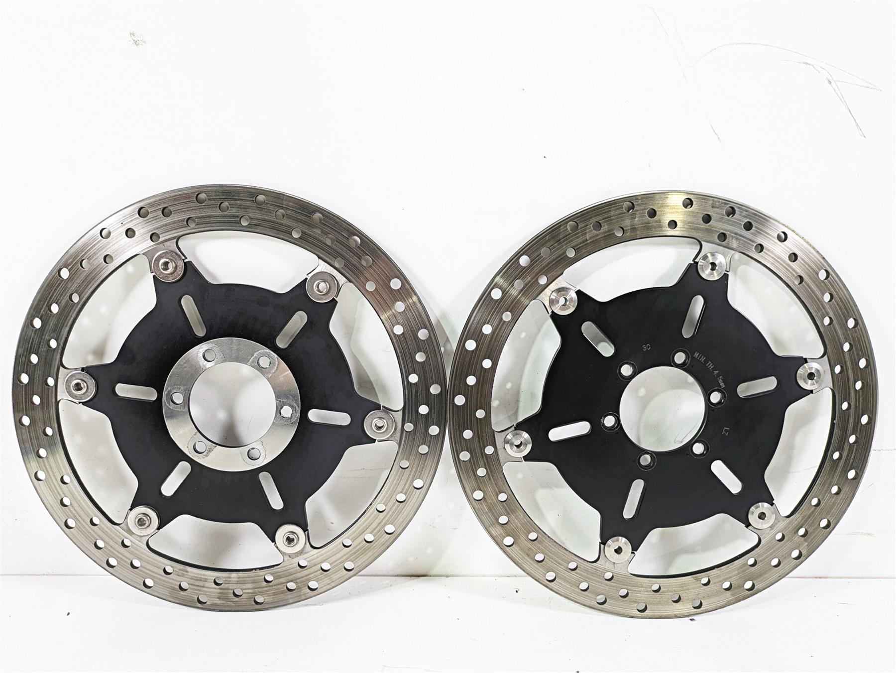 2014 Moto Guzzi California 1400 Touring Front Brake Disc Rotor Set 887430 887439 {{ shop.shopifyCountryName }} - Mototech271