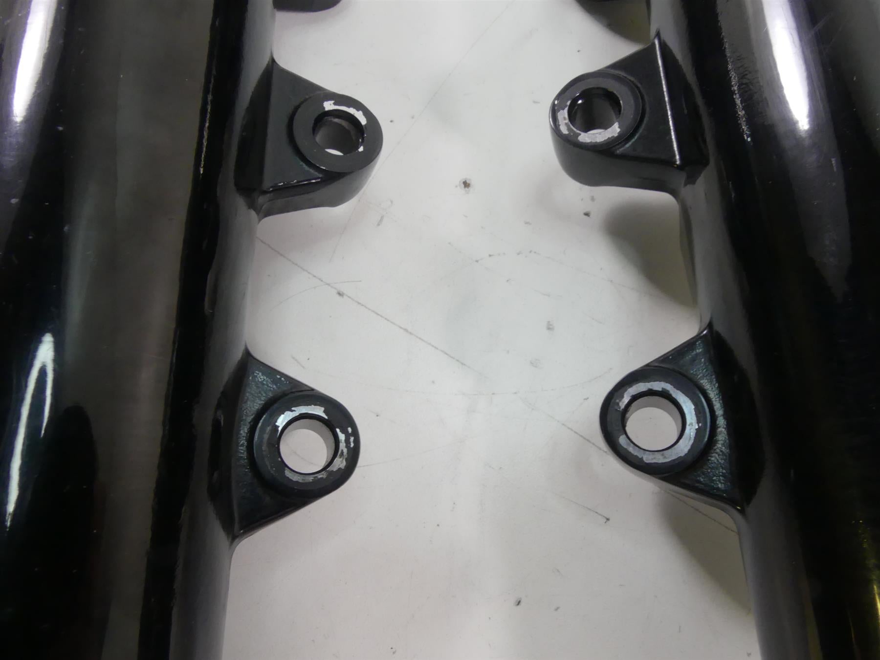 2009 Harley FXDF Dyna Fat Bob Straight Showa Front Fork Leg Set - 49mm 48623-08A {{ shop.shopifyCountryName }} - Mototech271