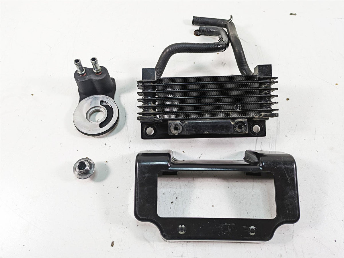 2013 Harley Touring FLHX Street Glide Oil Cooler + Cover & Flange 63083-11A {{ shop.shopifyCountryName }} - Mototech271