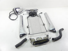 Load image into Gallery viewer, 2008 Honda V-Twin VTX1800 N3 Radiator Chrome Cover Set &amp; Fan 19044-MCV-N30 | Mototech271
