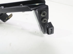 2001 Harley Touring FLHX Street Glide Rear Black Saddle Bag Rack Support Set