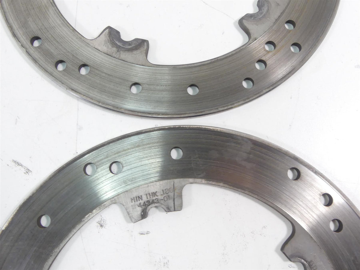 2007 Harley Touring FLHR SE CVO Road King Front Brake Disc Rotor Set 44343-01 {{ shop.shopifyCountryName }} - Mototech271