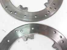 Load image into Gallery viewer, 2007 Harley Touring FLHR SE CVO Road King Front Brake Disc Rotor Set 44343-01
