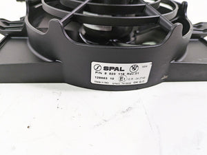 2018  BMW R1200GS GSW K50 Right Radiator + Reservoir Fan & Cover Set 17118546416