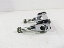 Load image into Gallery viewer, 2008 Harley FLSTC 105TH Softail Heritage Handlebar Riser Holder Set 56567-86B | Mototech271
