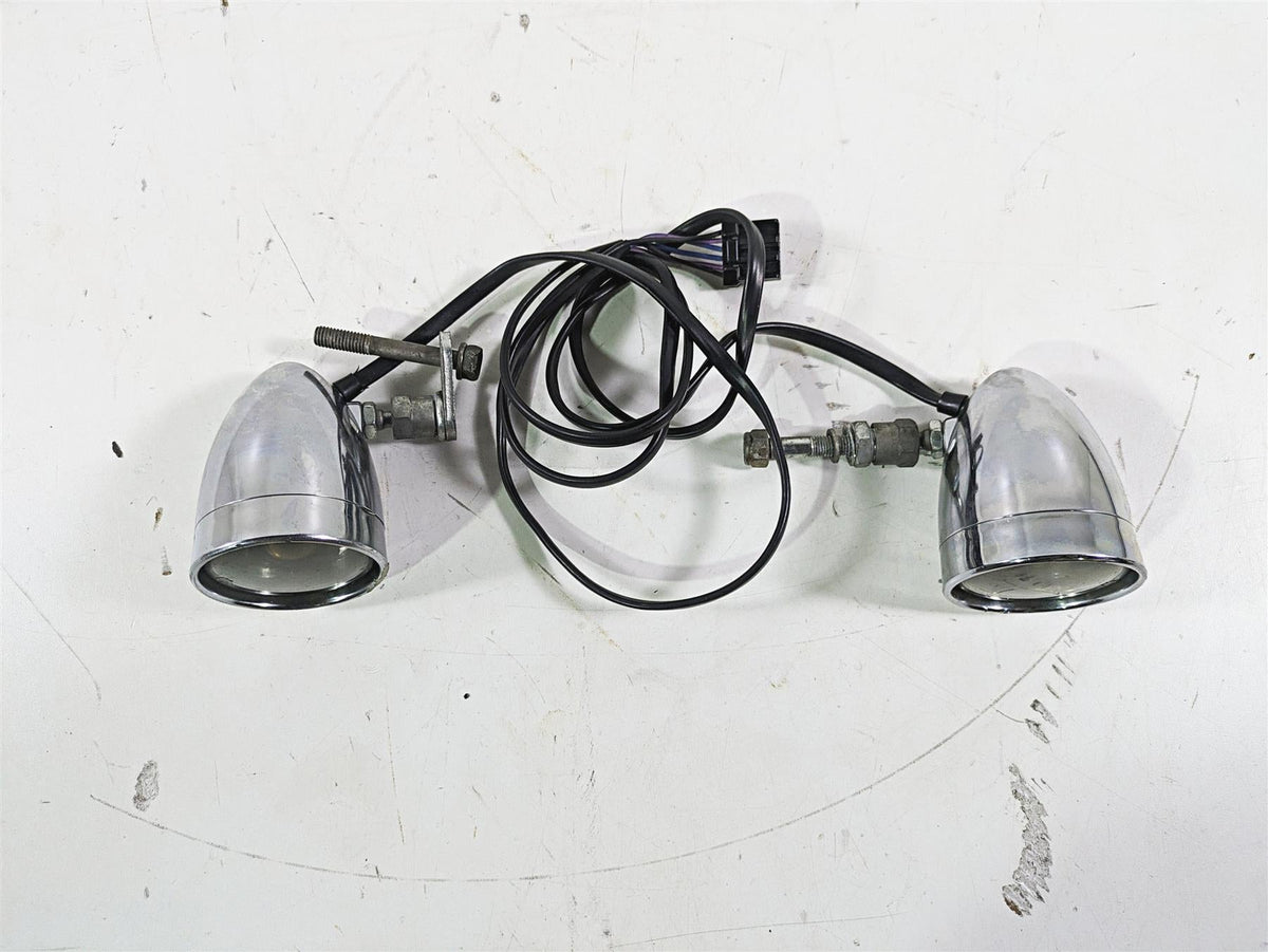 2003 Harley Dyna FXDL Low Rider 100TH Front Blinker Turn Signal Set 68972-00 {{ shop.shopifyCountryName }} - Mototech271