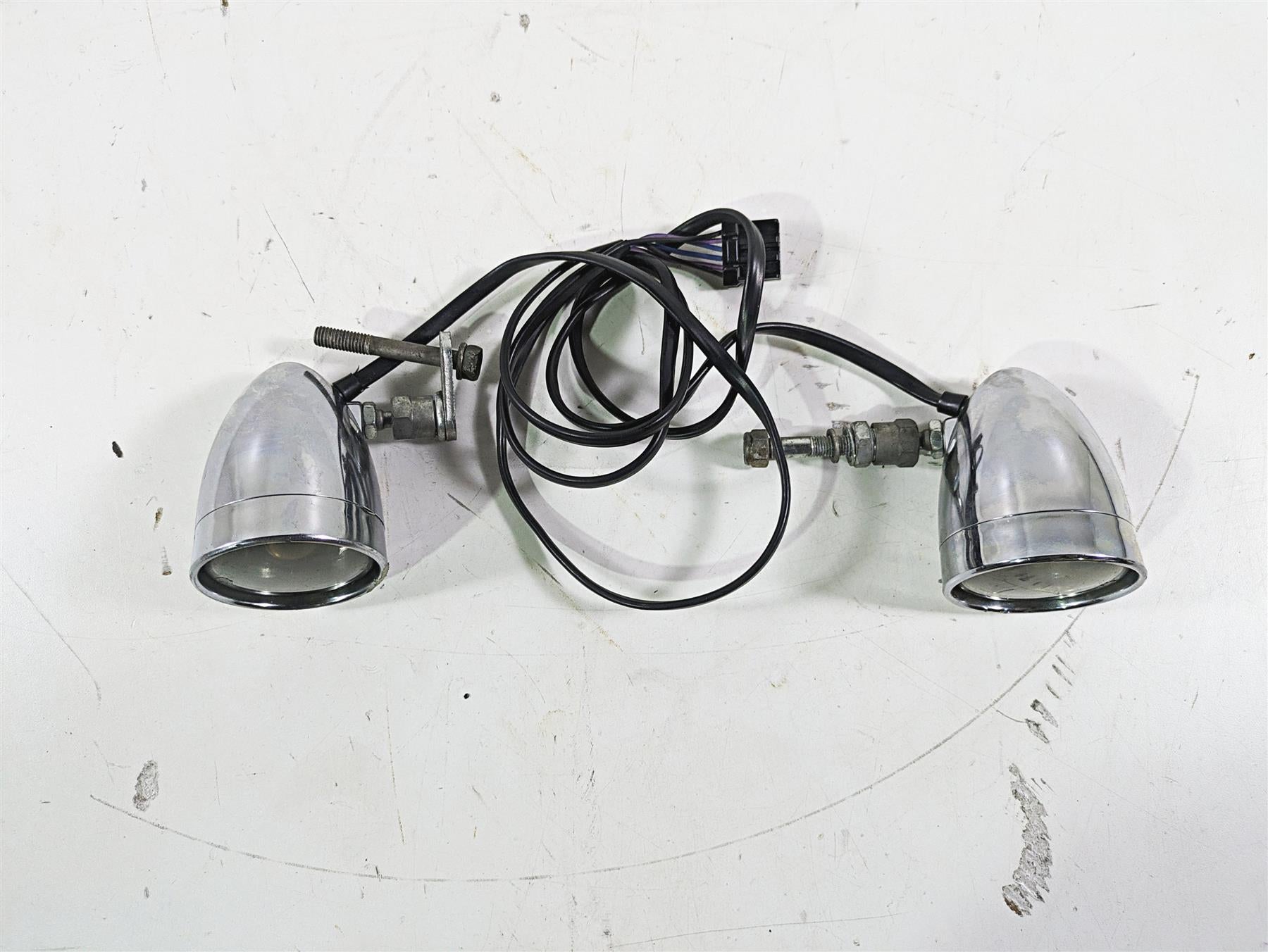 2003 Harley Dyna FXDL Low Rider 100TH Front Blinker Turn Signal Set 68972-00 {{ shop.shopifyCountryName }} - Mototech271