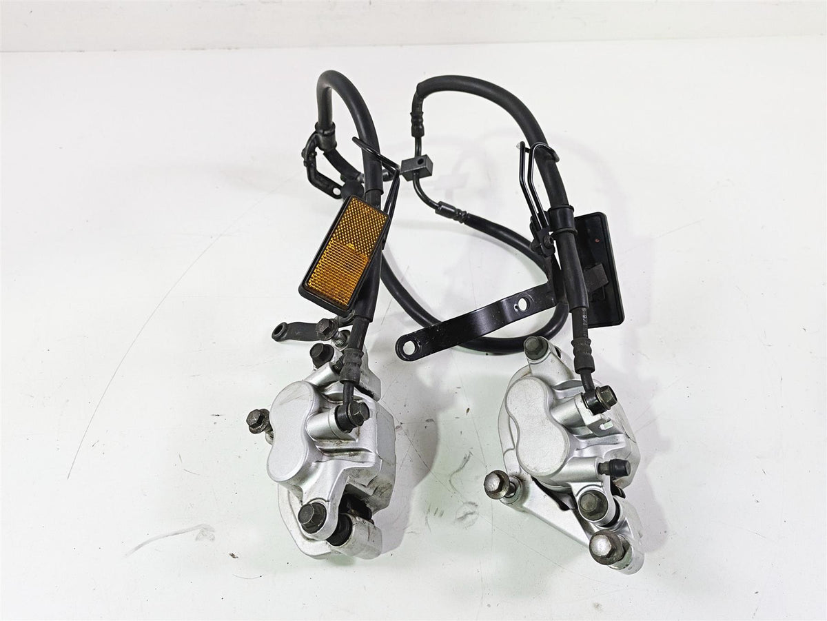 2008 Yamaha XVS1300 V-Star Tourer Front Brake Caliper Set 3D8-2580T-00-00 {{ shop.shopifyCountryName }} - Mototech271