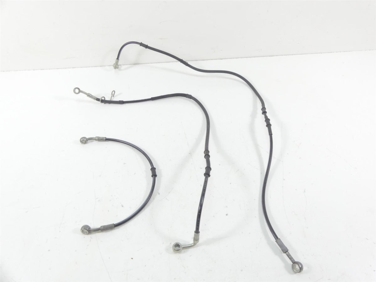 2015 Ducati Diavel Dark Front Abs Brake Line Set 61841191A {{ shop.shopifyCountryName }} - Mototech271