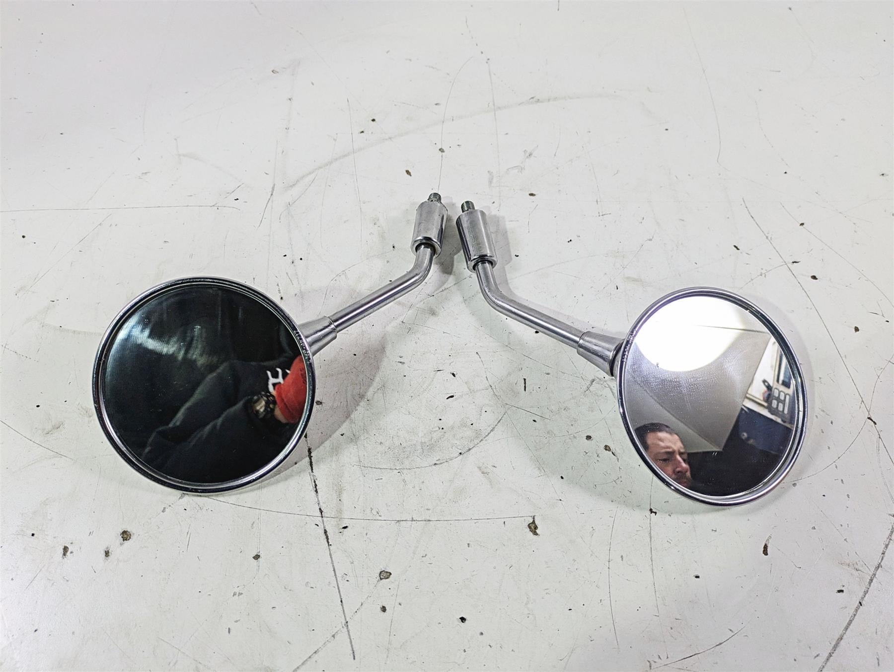 1998 Moto Guzzi California 1100 EV Rear View Mirror Set GU03769430 GU03769831