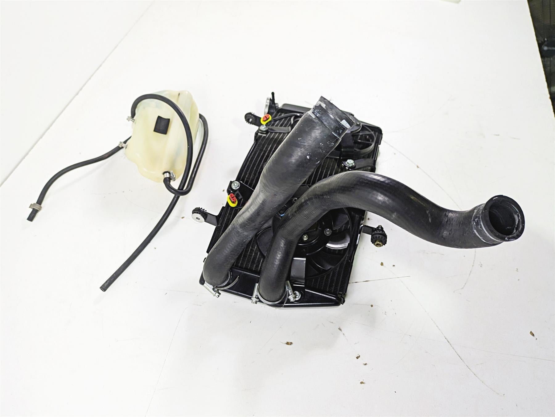 2008 Ducati SBK 1098 S Radiator Fan Reservoir Hoses Set 54840741B 54840742B {{ shop.shopifyCountryName }} - Mototech271
