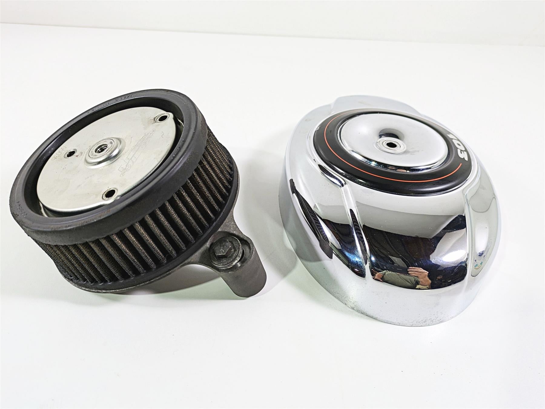 2010 Harley Touring FLHTK Electra Glide Air Filter Cleaner Breather Set 29121-07 {{ shop.shopifyCountryName }} - Mototech271