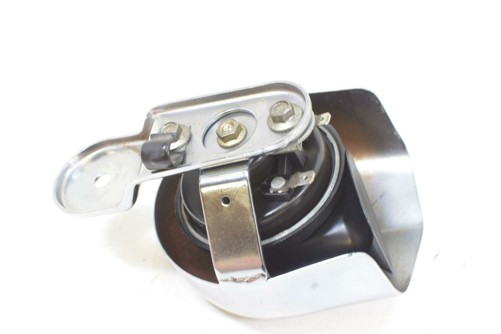 2007 Harley Touring FLHTCU Electra Glide Horn With Chrome Cover 61300478A {{ shop.shopifyCountryName }} - Mototech271