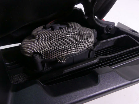 2015 Ducati Diavel Dark Left Radiator Cooler Fan Cover Set - Read 54840891B {{ shop.shopifyCountryName }} - Mototech271