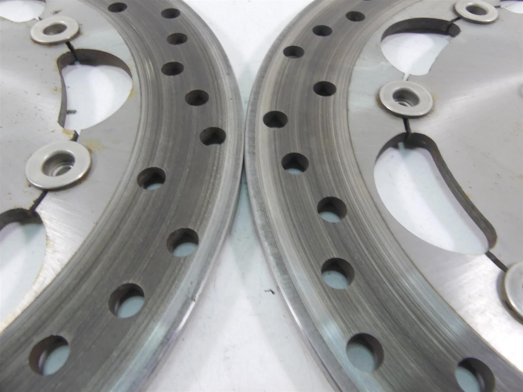 2015 Harley FXDF Dyna Fat Bob Front Brake Rotor Disc Set 46717-10 {{ shop.shopifyCountryName }} - Mototech271