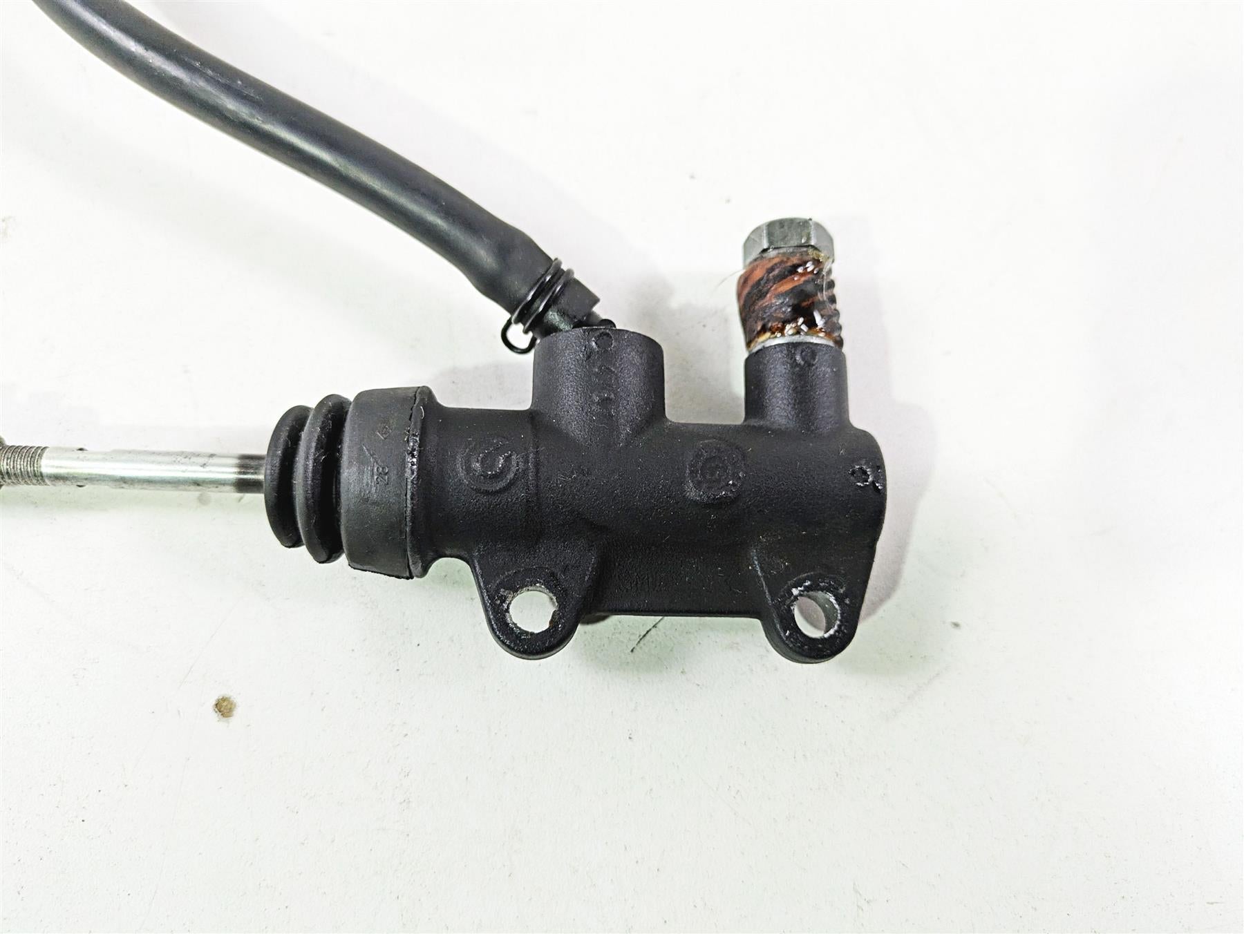 2016 Moto Guzzi Stelvio 1200 8V NTX Brembo Rear Brake Master Cylinder GU05666930 {{ shop.shopifyCountryName }} - Mototech271