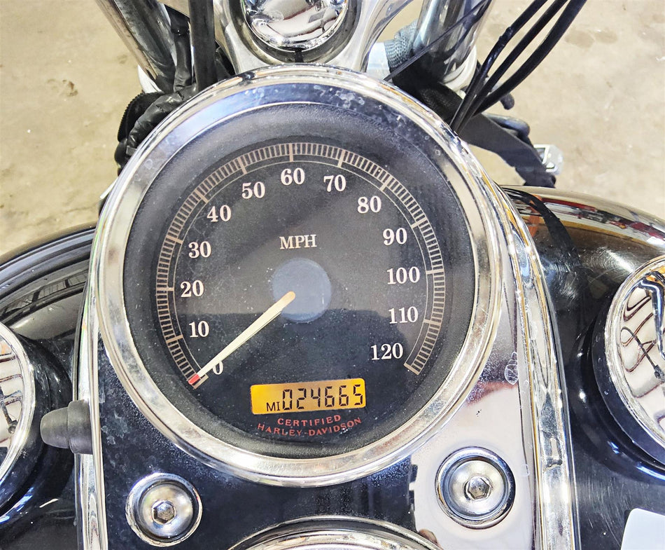 2005 Harley Dyna FXDL Low Rider Speedometer Speedo Gauge - 24k 67403-04 {{ shop.shopifyCountryName }} - Mototech271