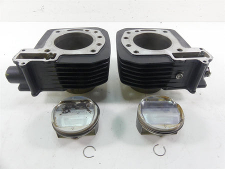 2014 Moto Guzzi Griso 1200 SE 8V Cylinder Jug Piston Set - Nice 981008 981007 {{ shop.shopifyCountryName }} - Mototech271